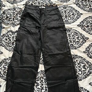 Wide Leg Black Pants